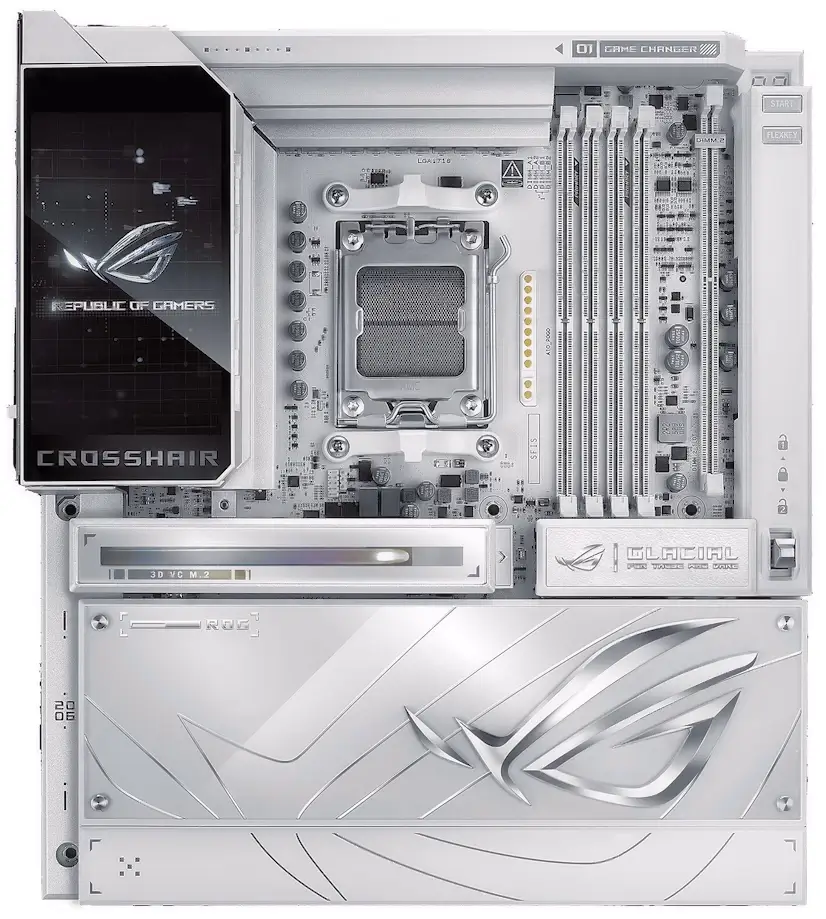 Retiro Gaming - Montaje Placa Base ASUS ROG CROSSHAIR X870E GLACIAL Retiro