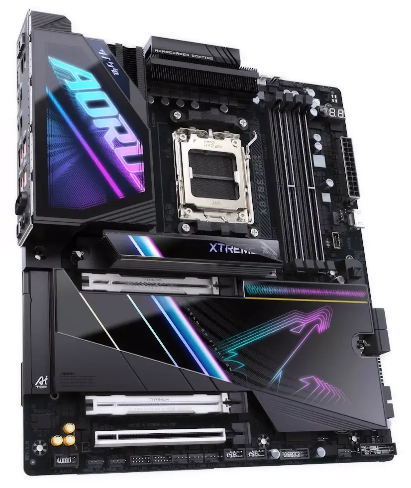 Montaje Placa Base GIGABYTE X870E AORUS XTREME X3D AI TOP Gaming PC Retiro