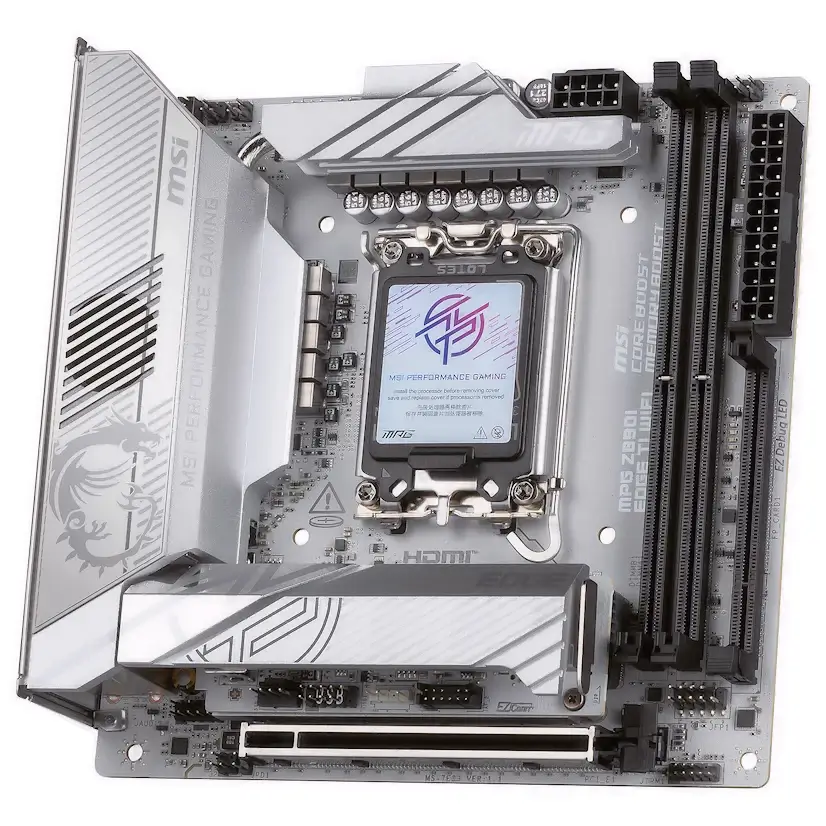 Montaje Placa Base MSI MPG Z890I EDGE TI WIFI Gaming PC Retiro